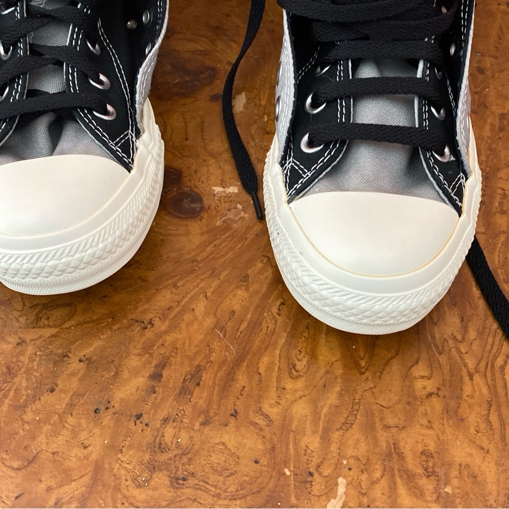 Converse Women Shoes Size 8 All Star chuck Taylor Double Upper Sneakers - Picture 12 of 16